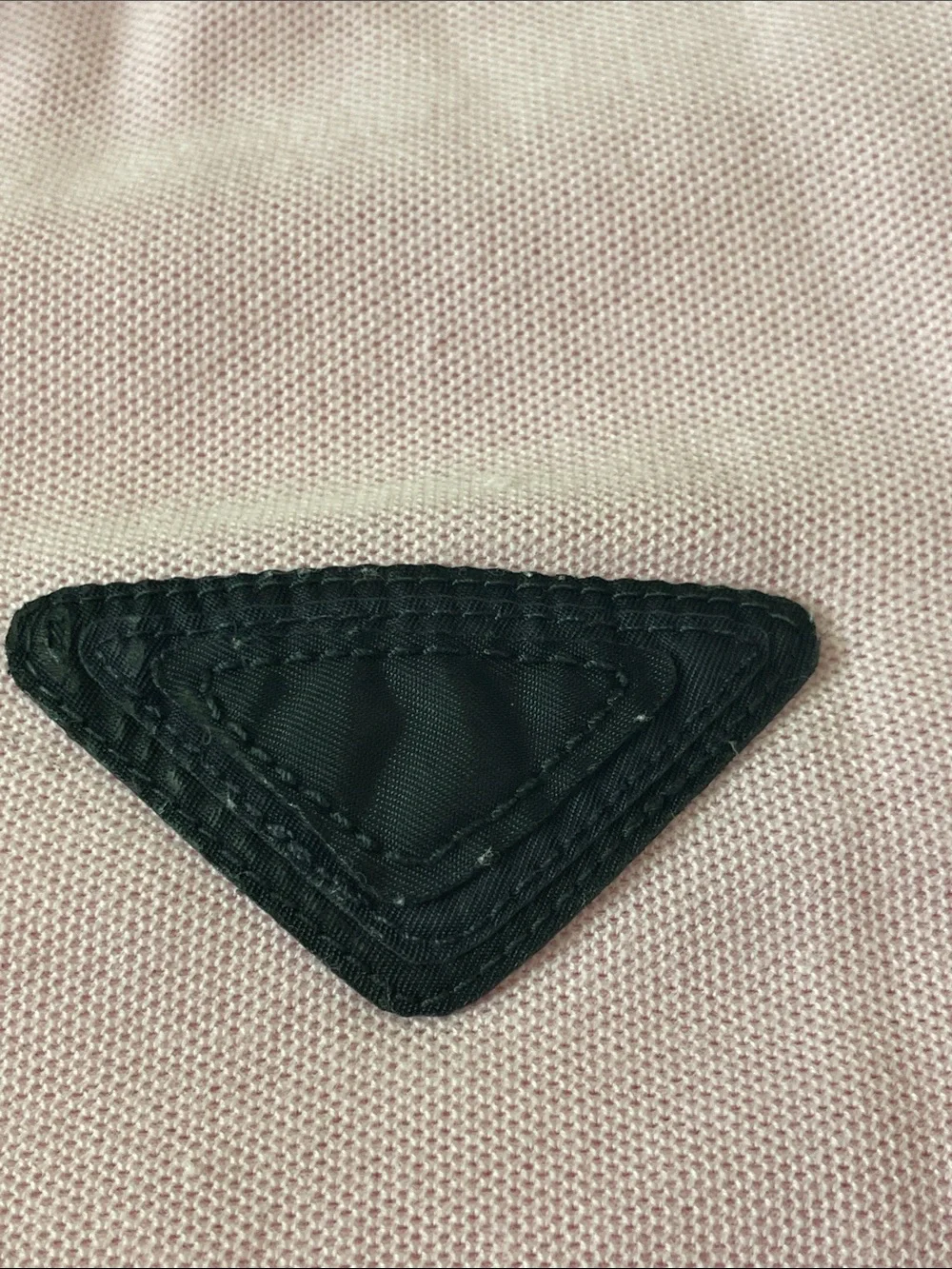 Vintage Prada XXL pink polo shirt